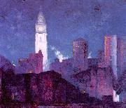 Hugh Henry Breckenridge Philadelphia oil on canvas